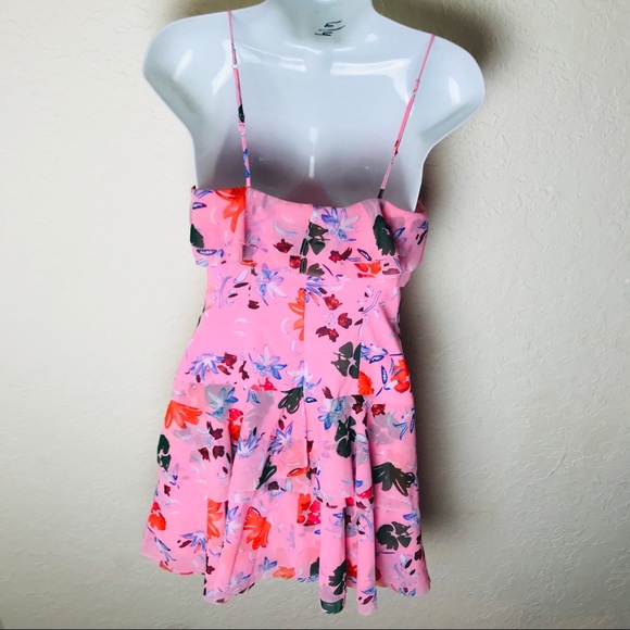 C/Meo Collective Elude Short Sleeve Floral Dress - Picture 6 of 7